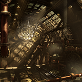 Steampunk Clock Factory Environment