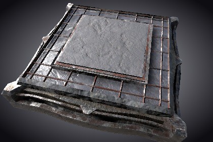 Stone Pressure Plate - Dungeon Interactables