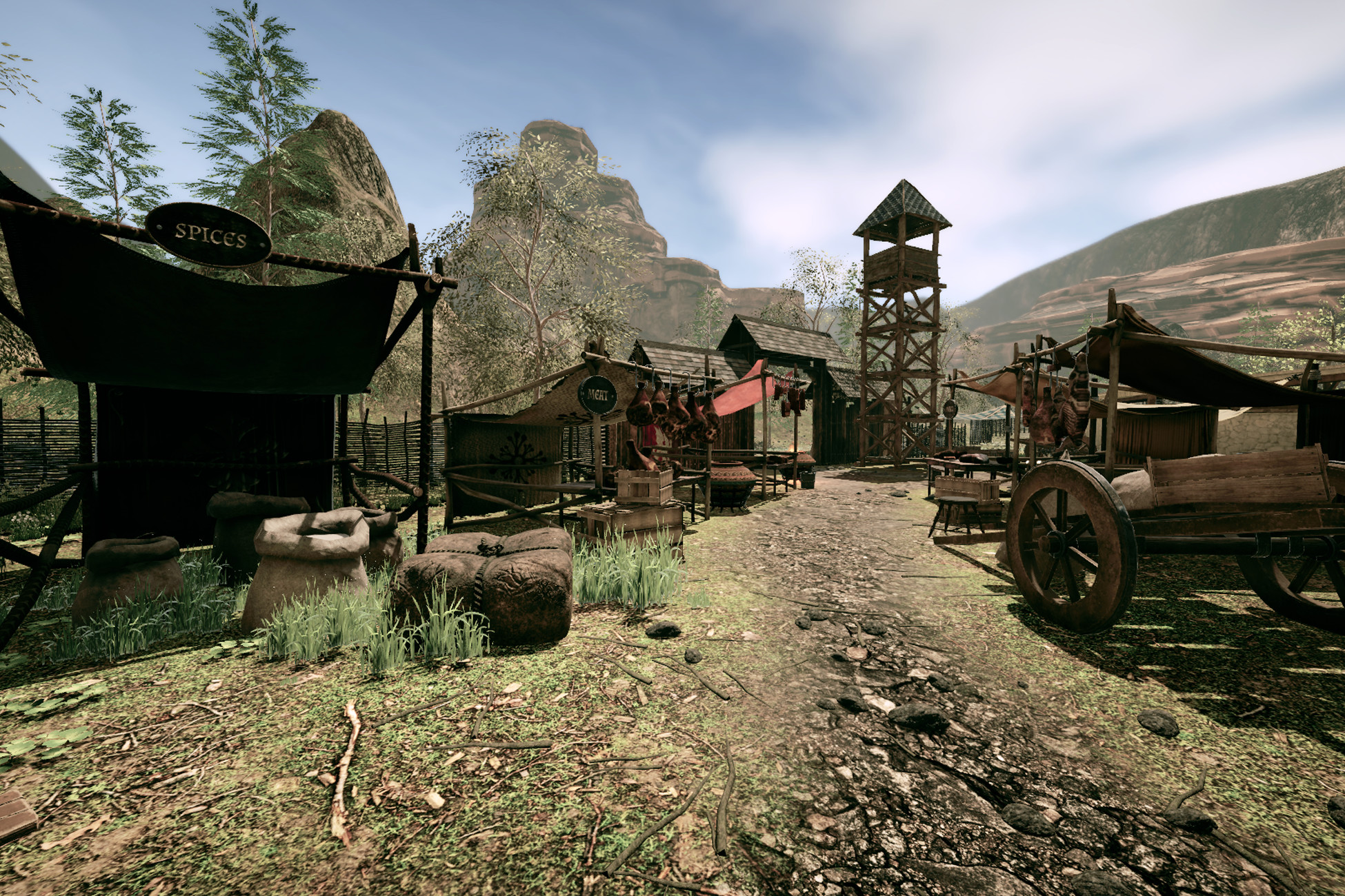 Medieval Market (URP) | 3D Historic | Unity Asset Store