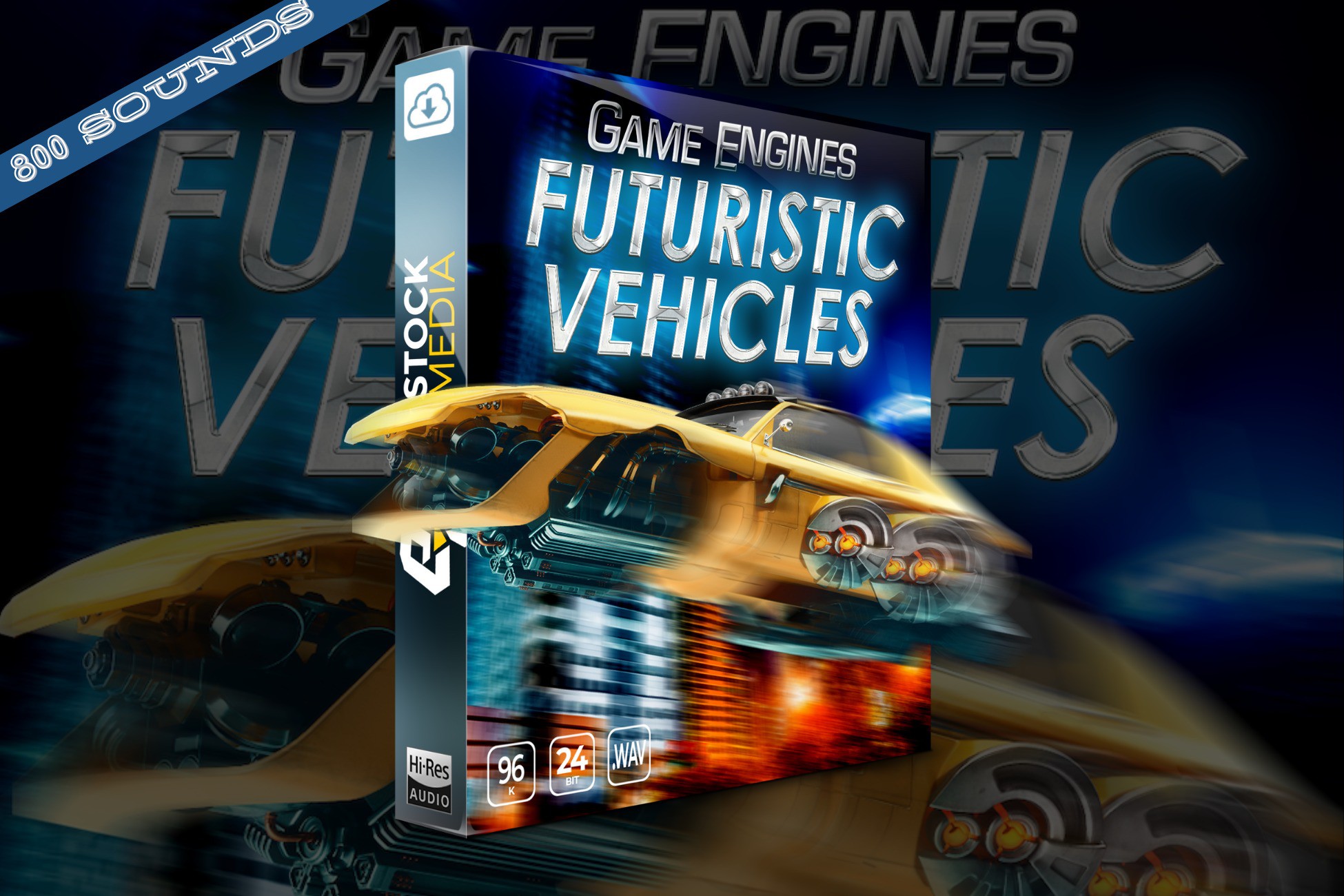 Futuristic Vehicles and Engines Sound Kit