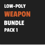 Low Poly Weapon Bundle Pack 1
