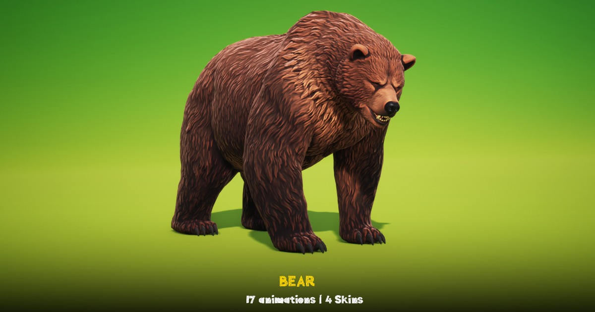 Big Bear Character | Characters | Unity Asset Store