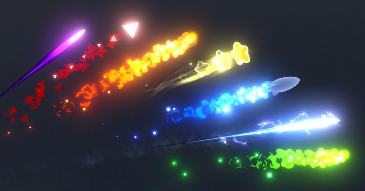 Toon Projectiles | Spells | Unity Asset Store