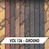 Stylized Textures - Vol 136 - Ground