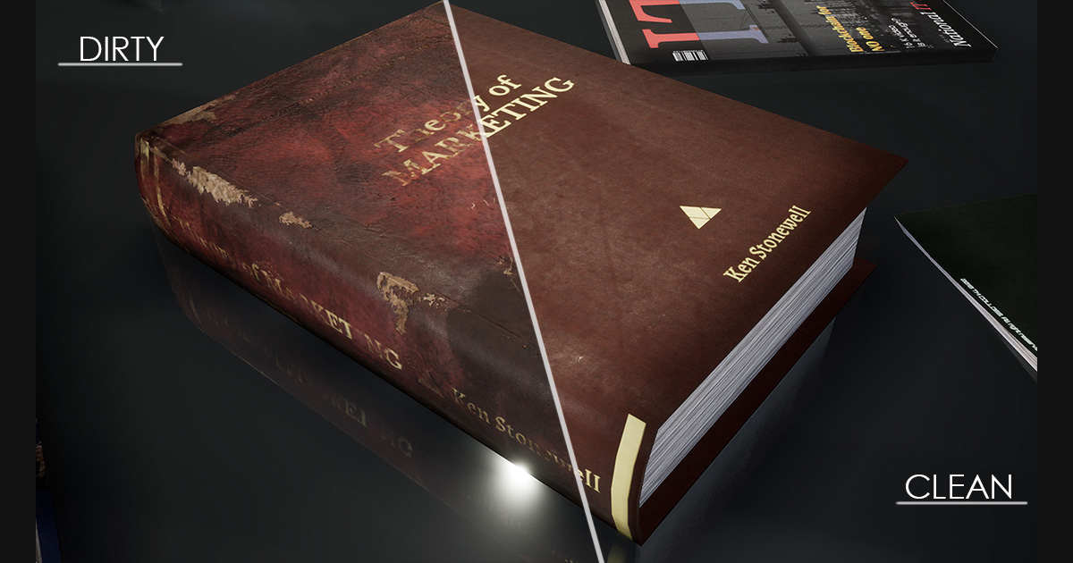 Book Model Unity Books magazines and notes | 3D Props | Unity Asset Store