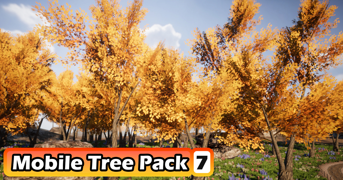 Mobile Tree Pack 7 (for URP) | 3D Trees | Unity Asset Store