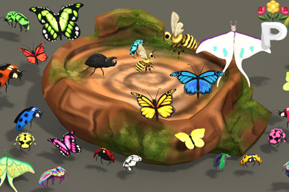 Stylized Critter Mini Collection - Pollinators & Insects