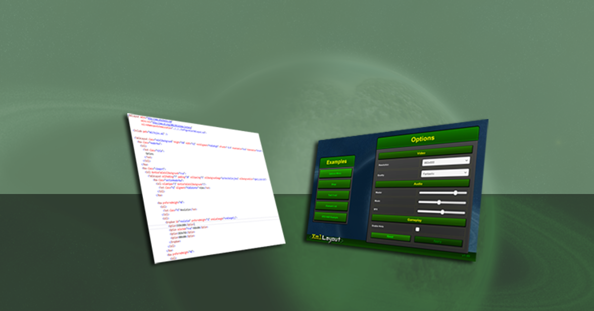 XmlLayout: Xml-driven UI Framework | GUI Tools | Unity Asset Store