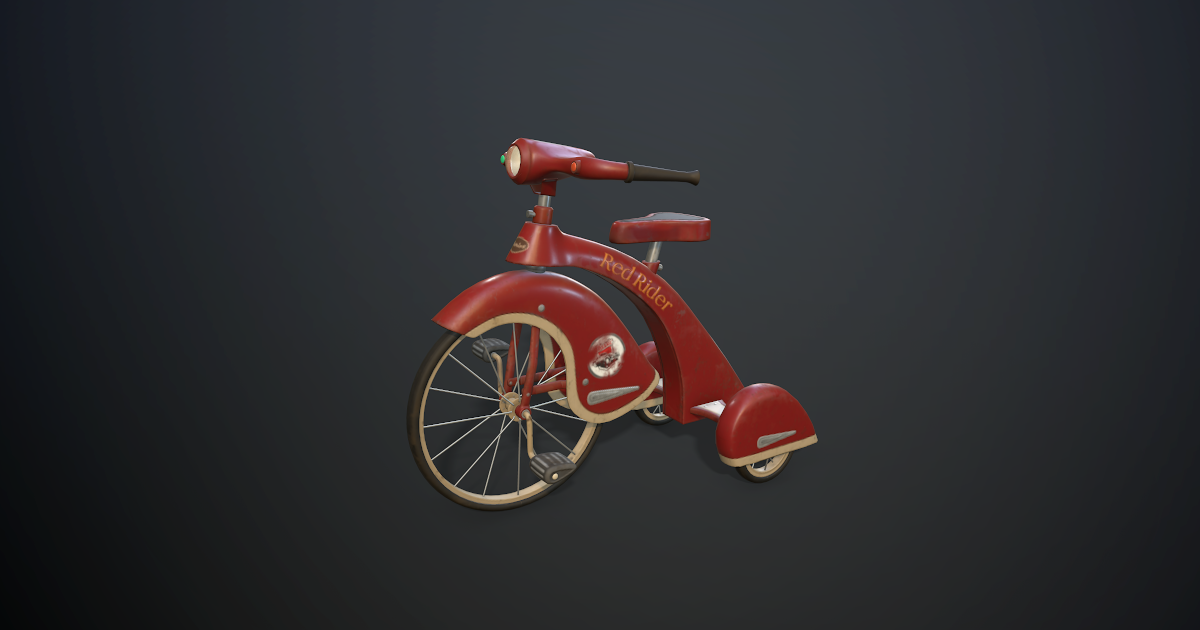Unity Rides Vector Children bicycle | 3D Vehicles | Unity Asset Store