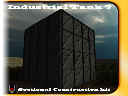 Industrial Tank 7 | 3D 工場用品 | Unity Asset Store
