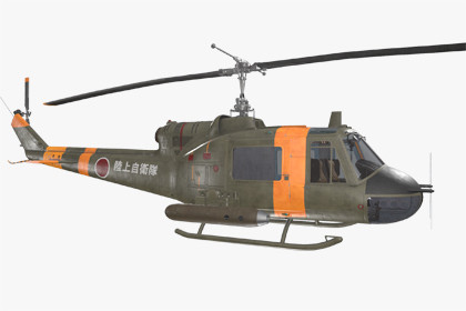 UH-1B JGSDF Basic Animation