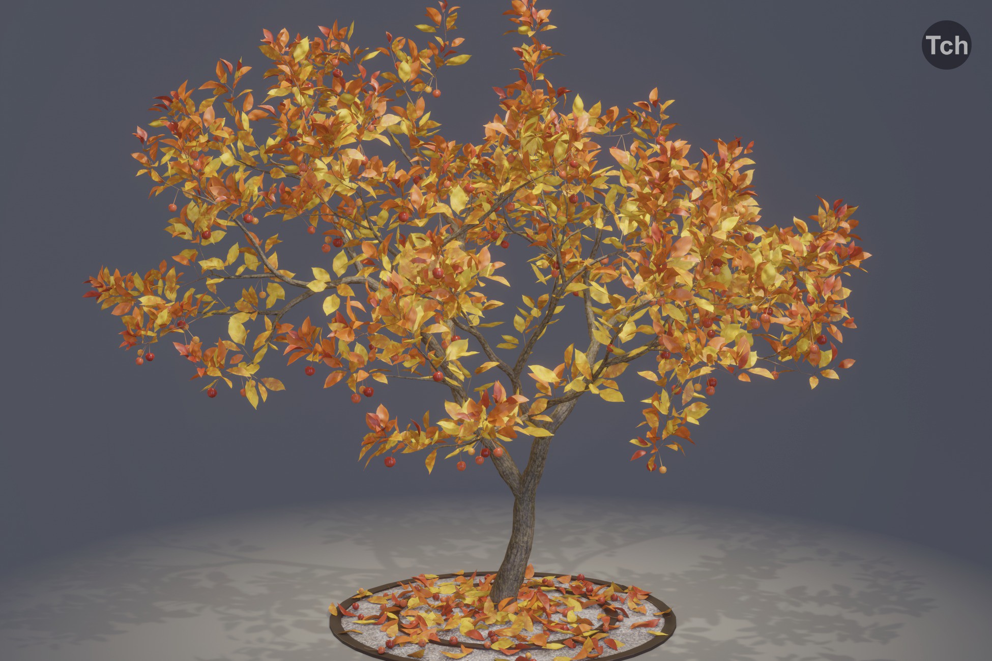Fall tree (3D) | 3D Trees | Unity Asset Store