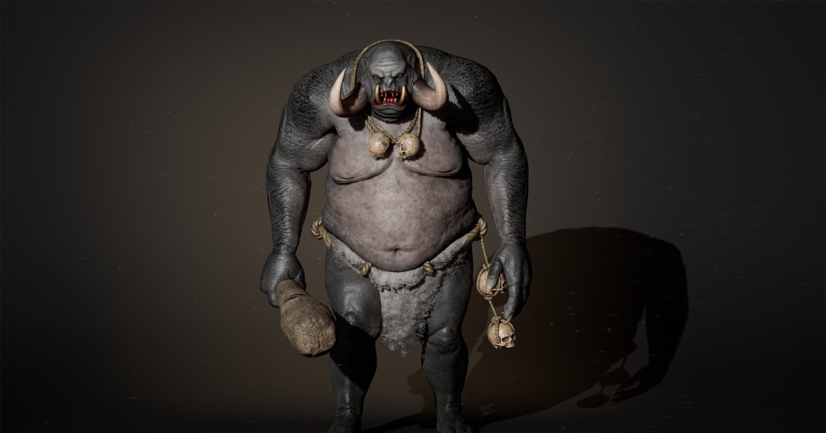 Monster Troll | 3D Creatures | Unity Asset Store