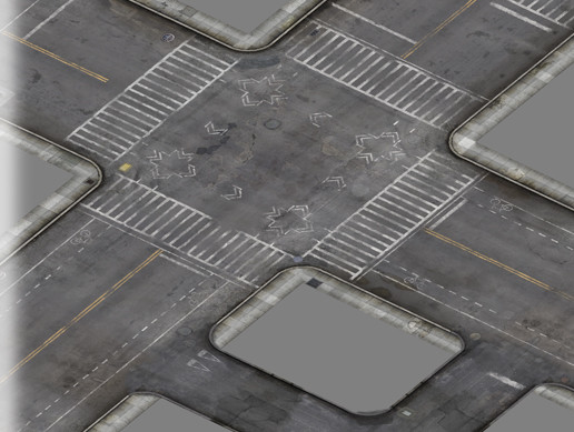 Realistic City: Roads | 2D Environments | Unity Asset Store