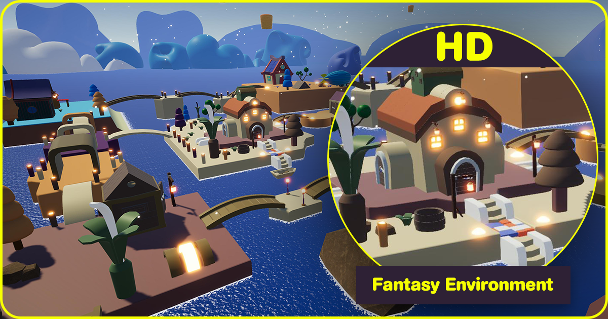 Modern Fantasy Environment | 3D Fantasy | Unity Asset Store