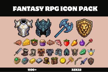 RPG fantasy Icons pack