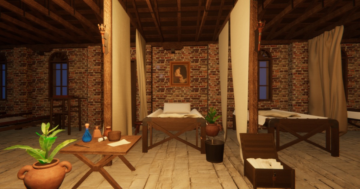 Unity Hospital Texture Medieval Hospital | 3D Fantasy | Unity Asset Store