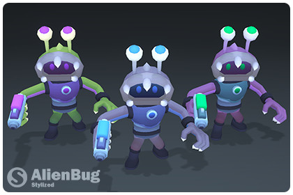 Stylized - AlienBug