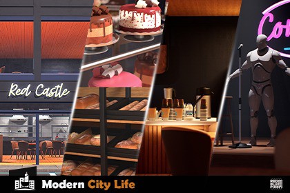 Modern City Life – Café, Bakery & Restaurant