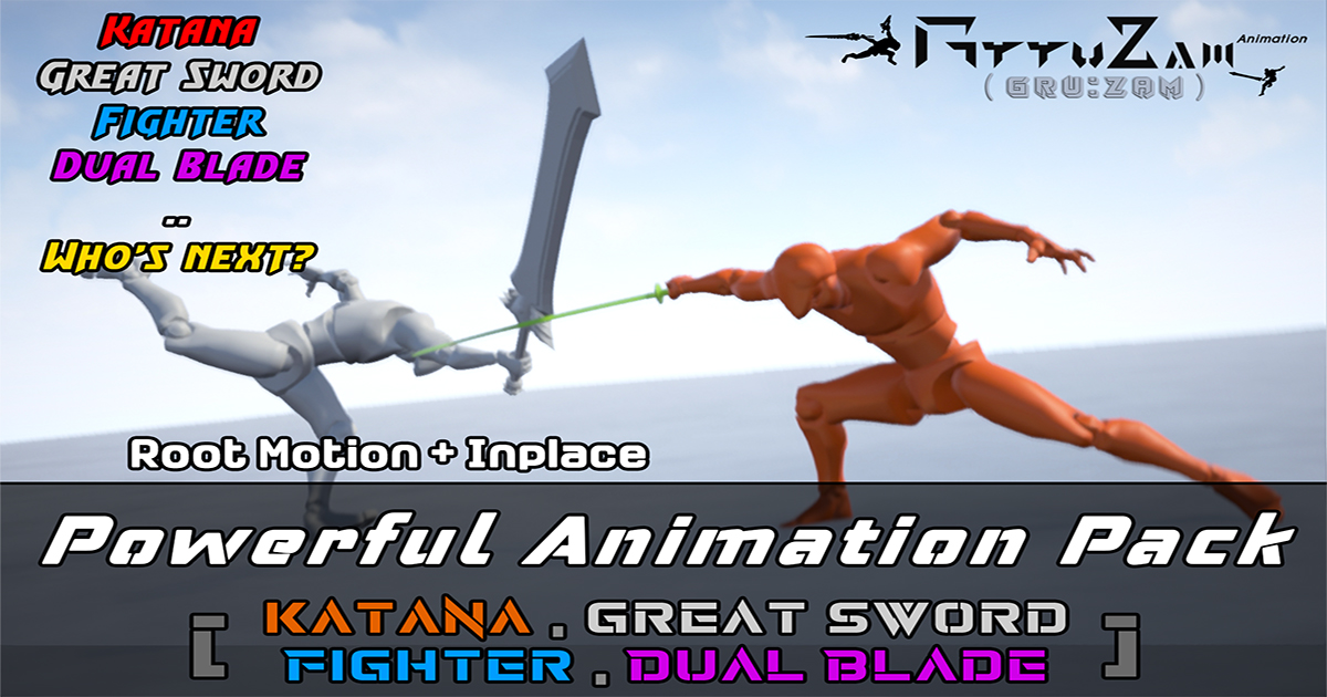 Stylish Dual Blade Pack | 3D Animations | Unity Asset Store