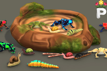 Stylized Critter Mini Collection - Garden Bugs