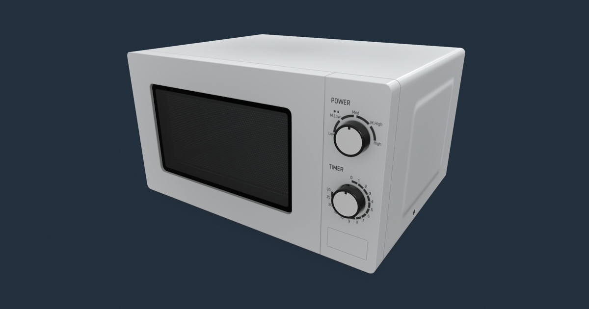 Microwave | 3D Electronics | Unity Asset Store