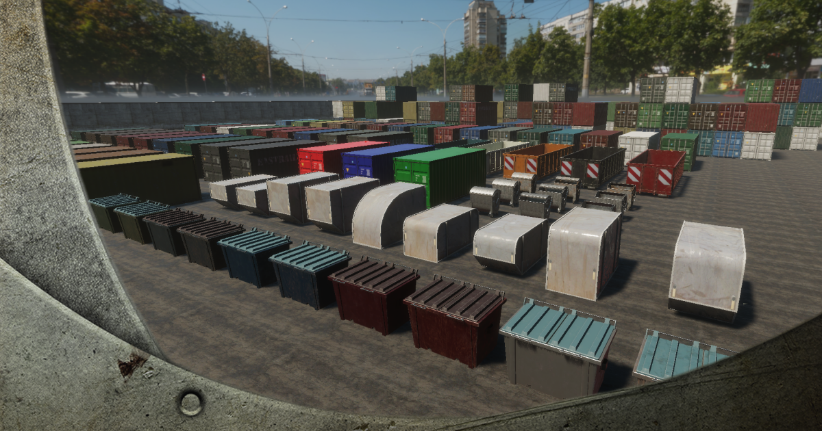Container collection | 3D Industrial | Unity Asset Store