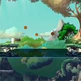 Interactive 2D/2.5D Water with ripples