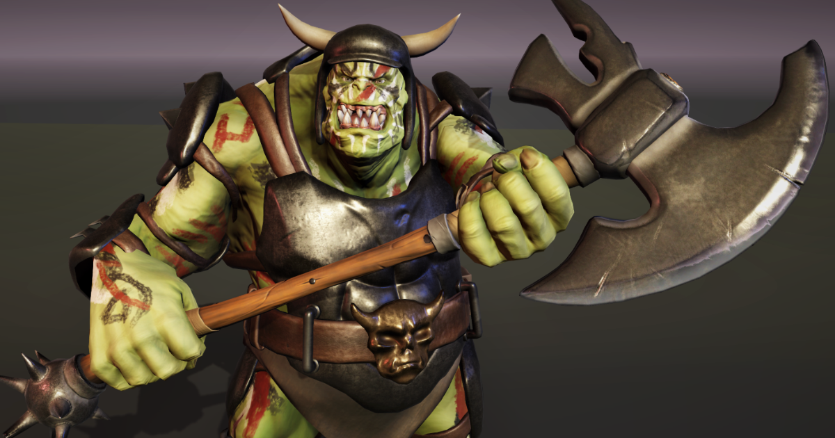 Orc-Ogre | 3D 생물 | Unity Asset Store