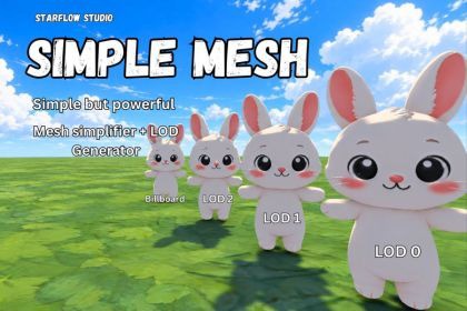 Simple Mesh - Mesh Simplifier and LOD Generator