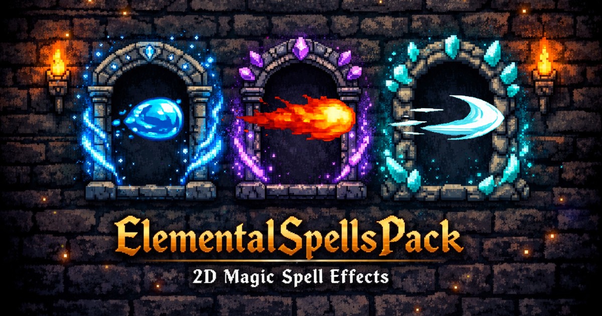 ElementalSpellsPack | Spells | Unity Asset Store