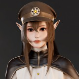 Lyanna - Steampunk Commander Elf Girl