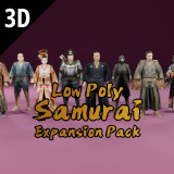 Low Poly Samurai Expansion Pack