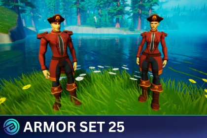 Pirate Armor Set - Stylized RPG