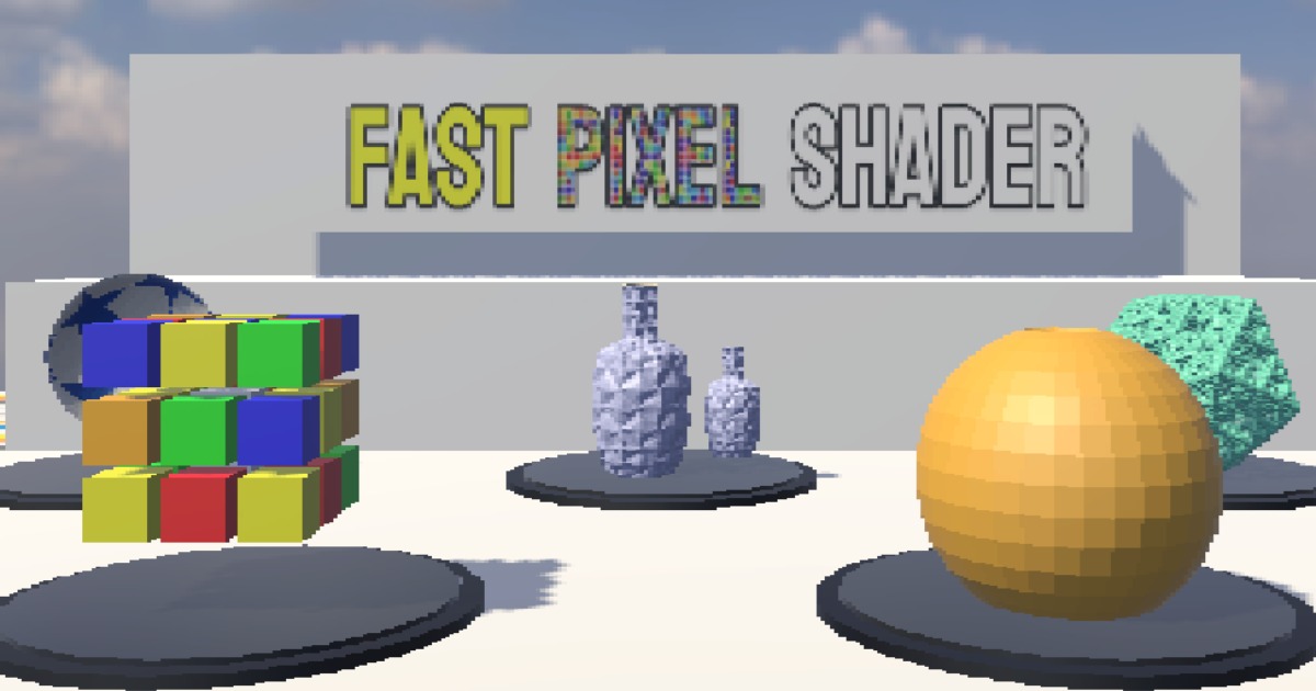Unity Pixel Shading Fast Pixel Shader | VFX Shaders | Unity Asset Store