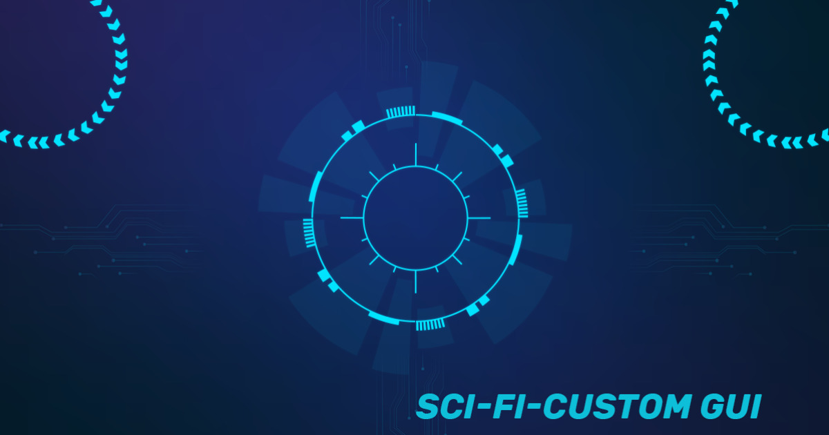 SCI-FI-CUSTOM GUI COMPONENTS-ANIMATIONS | 2D GUI | Unity Asset Store