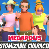 Customizable 3D City Characters Vol 3