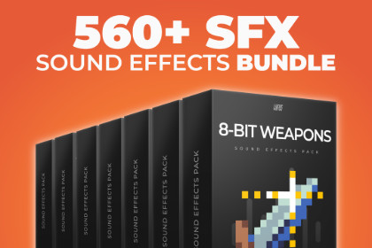 8-Bit Essential SFX Bundle - Weapons, UI, Enemies, World, Player Sound Effects