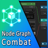 Master Combat Core – Visual Node Graph Framework