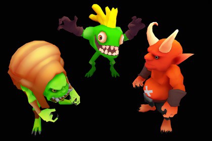 LOW POLY - 3D Monster Pack
