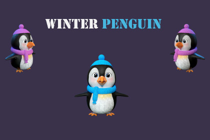 Winter Penguin
