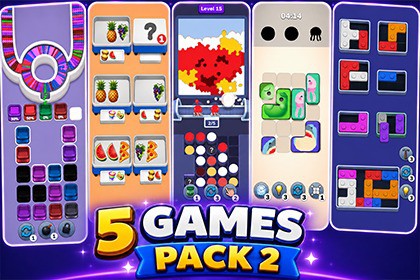 5 HyperCasual Games | Bundle 2