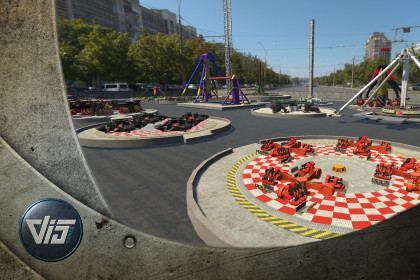 High Detail Fairground Rides Collection