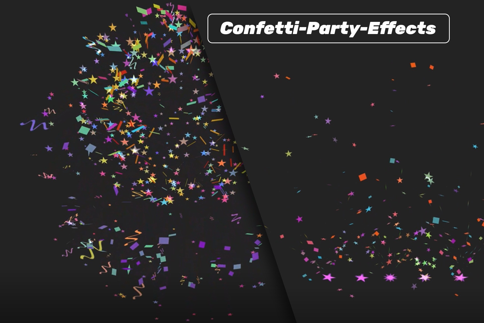 Confetti Party Effects props | VFX Particles | Unity Asset Store