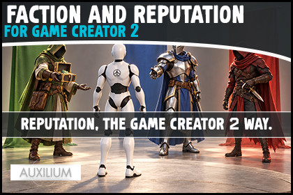 Factions and Reputation for Game Creator 2