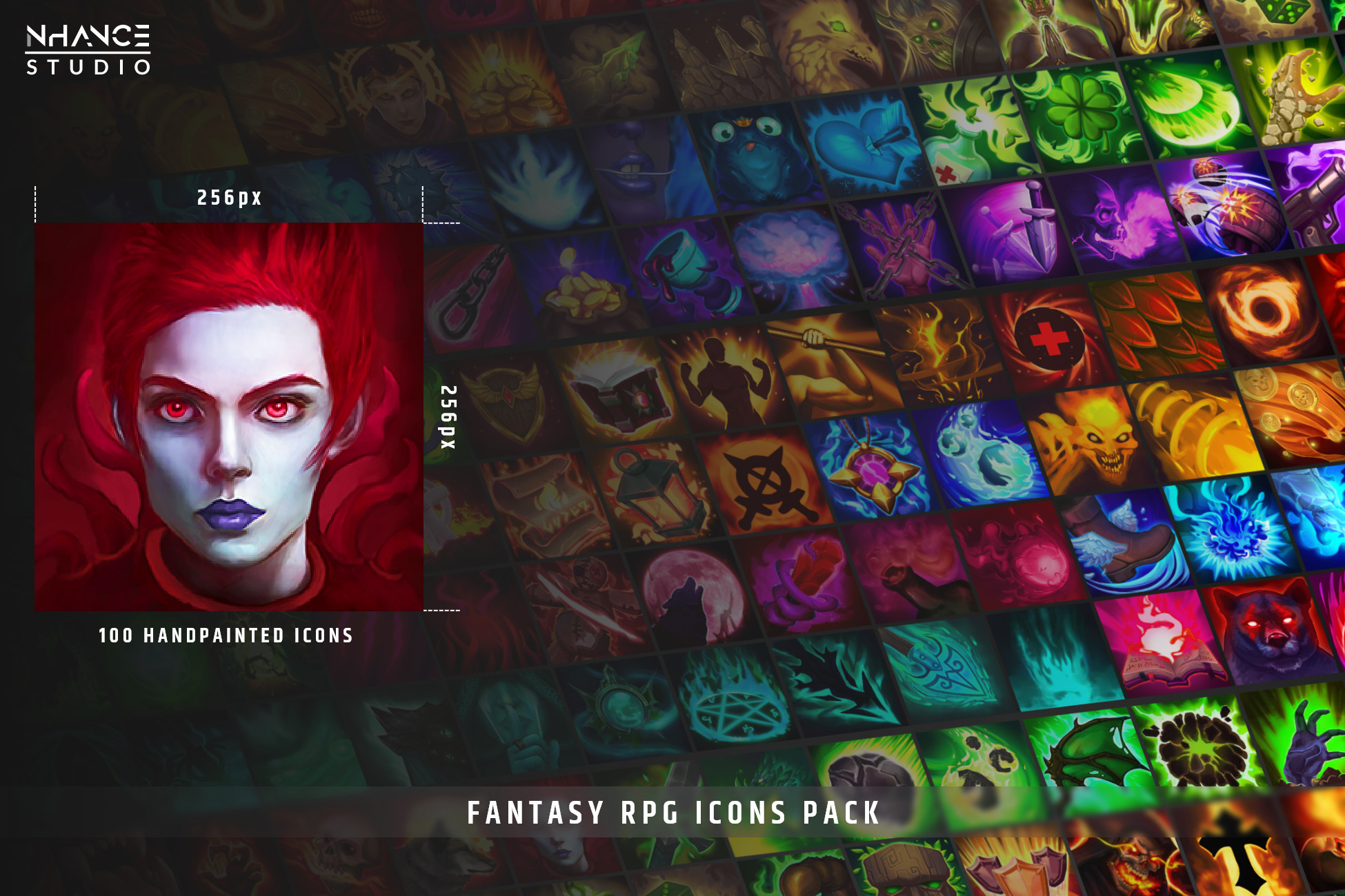 Fantasy RPG Icons Pack #4
