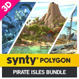 Bundle - Pirate Realm, Tropical Jungle Biome, and Pirate Isles Map