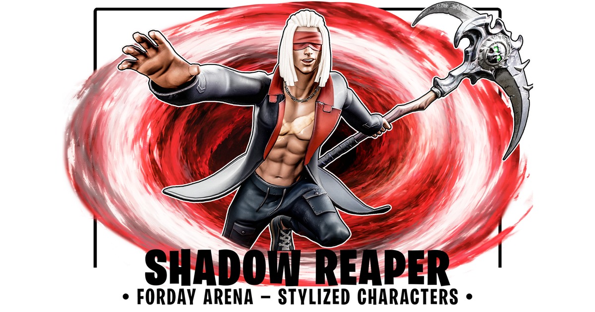 Shadow Reaper - Cyberpunk Sci-Fi Character with Scythe | Characters ...