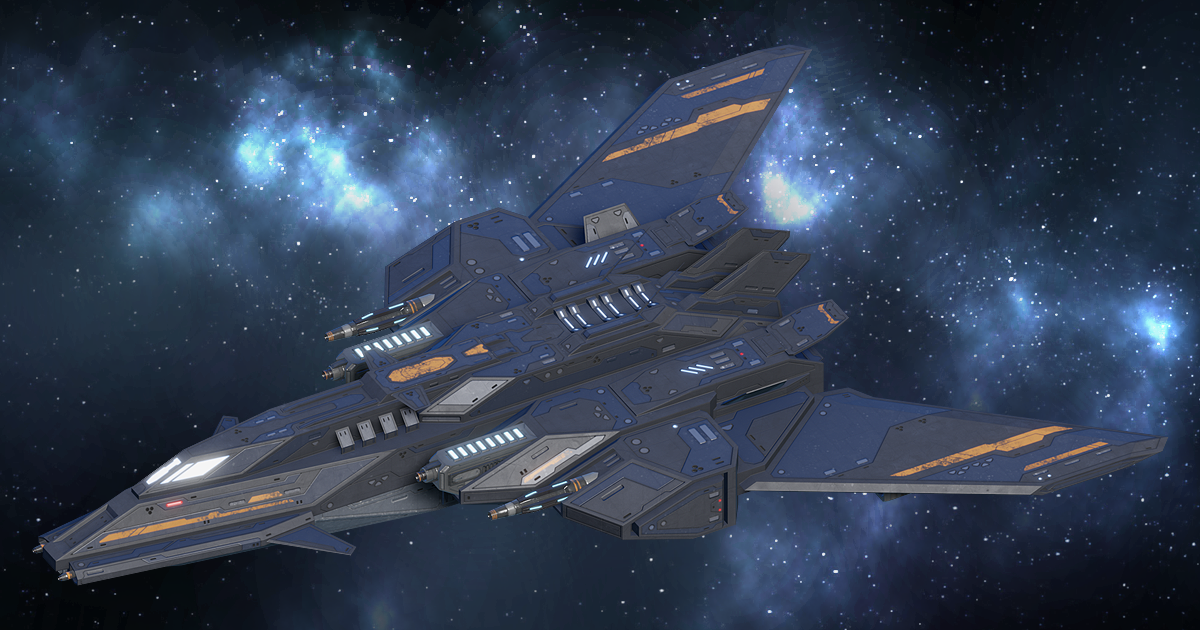 Spaceship Vindicator Fighter