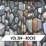 Stylized Textures - Vol 204 - Rocks